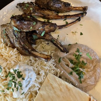 Olive Pit Grill -  Brea - 5 piece lamb shank plate - Greek Near Me - Brea, California