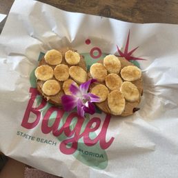 Elvis Lives bagel Elvis Lives bagel