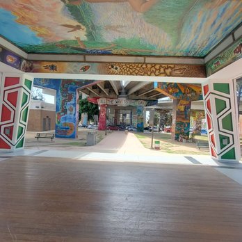 Chicano Park - Gazebo with artwork above and around - Parks Near Me - San Diego, California