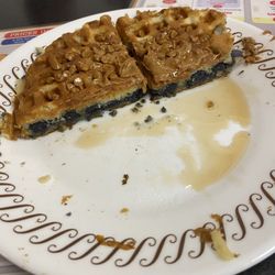 Waffle House - Blueberry Peanut butter  Waffle !