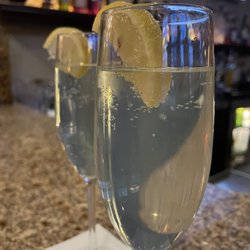 School & Vine Kitchen & Bar - French 75 (8/10); boy do they know how to make a strong & tasty cocktail!