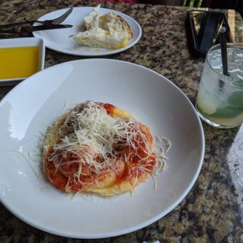 La Tavola Trattoria - Veal Meatballs and Basil Limonada cocktail. - Italian Near Me - Atlanta, Georgia La Tavola Trattoria - Veal Meatballs and Basil Limonada cocktail. - Italian Near Me - Atlanta, Georgia
