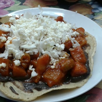 Antojitos La Posta - tostada de chileajo - Mexican Near Me - Oaxaca, OAX Antojitos La Posta - tostada de chileajo - Mexican Near Me - Oaxaca, OAX