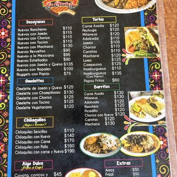 La Chuleta - Menu - Tacos Near Me - Tijuana, BCN