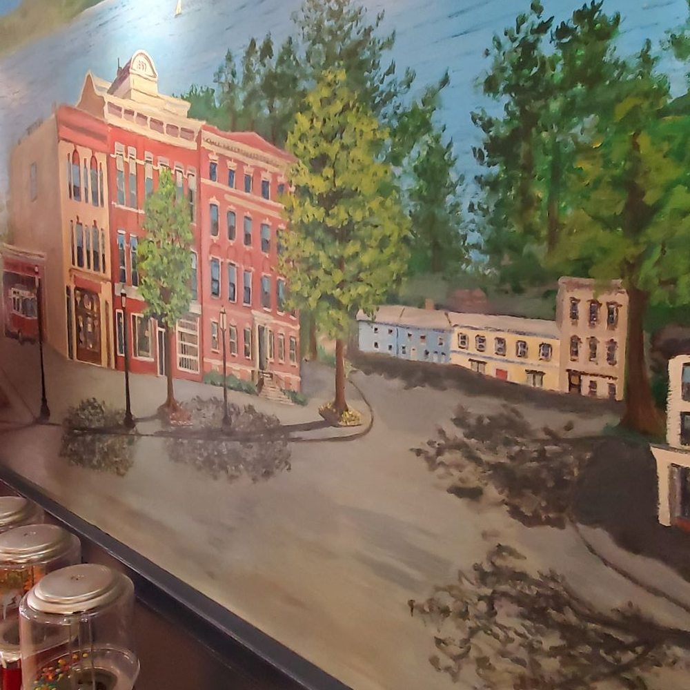 Main Street Sweets - Nice painting. - Coffee & Tea Near Me - Tarrytown, New York