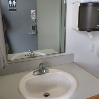 Ambassador Rv Resort - ea shower room has sink vanity mirror - Resorts Near Me - Caldwell, Idaho Ambassador Rv Resort - ea shower room has sink vanity mirror - Resorts Near Me - Caldwell, Idaho