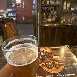 Great beer selection on the electronic taps. Fun to do!