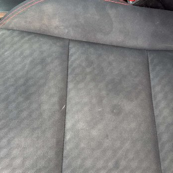 Luxury Wash and Detail - This was after their so called steam cleaning of the upholstery - Car Wash Near Me Luxury Wash and Detail - This was after their so called steam cleaning of the upholstery - Car Wash Near Me
