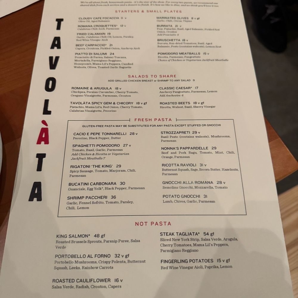 Menu Menu