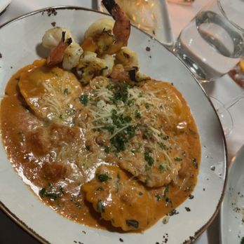 Gios Italian Kitchen - Lobster Ravioli add shrimp - Italian Near Me - Myrtle Beach, South Carolina Gios Italian Kitchen - Lobster Ravioli add shrimp - Italian Near Me - Myrtle Beach, South Carolina