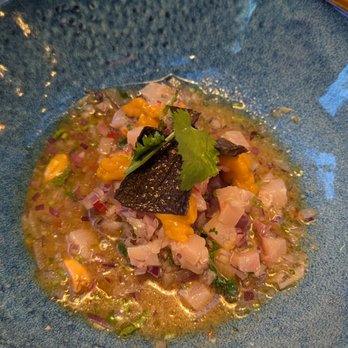 Balam - Hamachi Truffle Ceviche - Latin American Near Me - Whistler, British Columbia