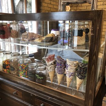 Laina’s Ice Cream - Check out those dipped cones!!! - Ice Cream & Frozen Yogurt Near Me - Seattle, Washington
