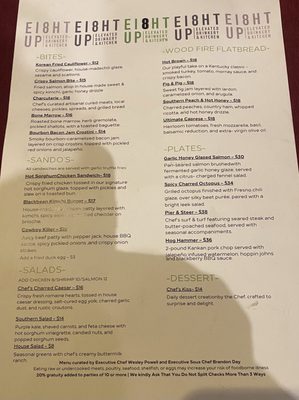 Menu photo 3 8UP Elevated Drinkery & Kitchen Louisville, KY Menu photo 3 8UP Elevated Drinkery & Kitchen Louisville, KY