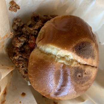Athens Lunchroom - Cuban Sloppy Joe on brioche bun.  It's delicious!! - Salad Near Me - Lexington, Kentucky