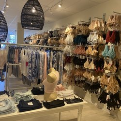 In The Mood Intimates - Our bra wall from A - J cups
