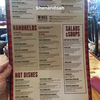 Twin Peaks - A quick and easy menu!   Gotta try the the Billionaires bacon. - Sports Bars Near Me - Shenandoah, Texas