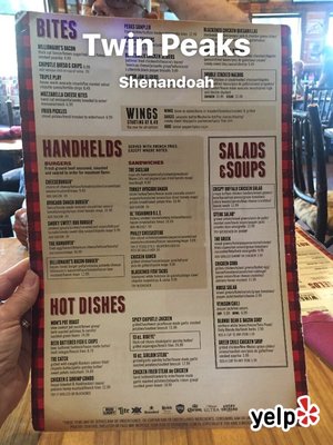Menu photo 4 Twin Peaks Shenandoah, TX Menu photo 4 Twin Peaks Shenandoah, TX