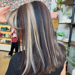 The Parlor Aveda - Calico hair by Hollee