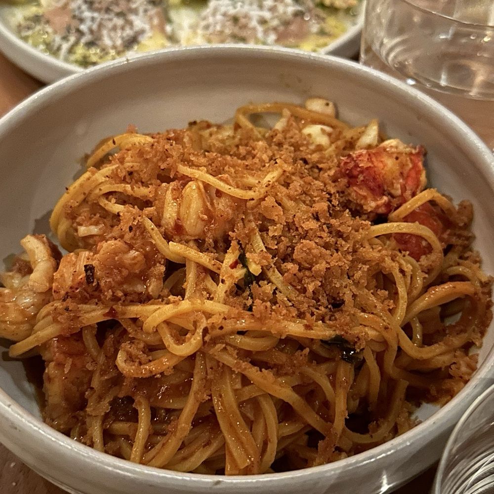Bar 56 - Lobster fettuccine - New American Near Me - Brooklyn, New York