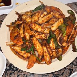 Lucky Soul Diner - Spicy Sea Food Rice Cake