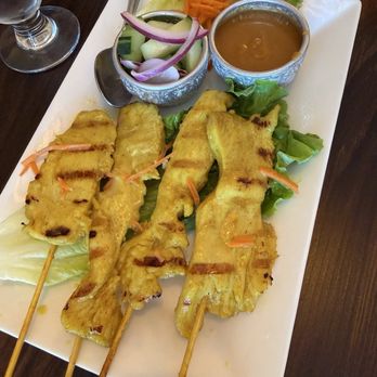 Aroy Thai Bistro - Satay Chicken - Thai Near Me - Hercules, California
