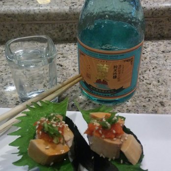 Sanyo Sushi - Monk fish liver sushi!! - Sushi Bars Near Me - Glendora, California Sanyo Sushi - Monk fish liver sushi!! - Sushi Bars Near Me - Glendora, California