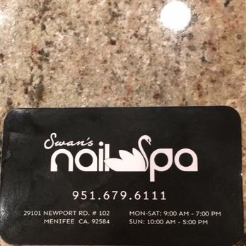 Swan's Nail Spa - Nail Salons Near Me - Menifee, California