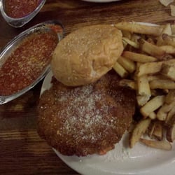 Lotawata Creek Southern Grill - Italian mozzarella cheeseburger