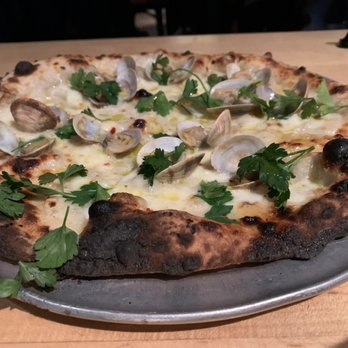 Burrata  - Cockle   Clam pizza - Italian Near Me - Eastchester, New York