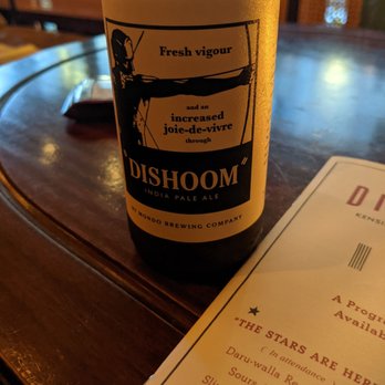 Dishoom - Dshoom pale ale. I thought I try it as it has there name - Indian Near Me - Kensington, XGL Dishoom - Dshoom pale ale. I thought I try it as it has there name - Indian Near Me - Kensington, XGL