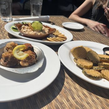 Toccoa Riverside Restaurant - Crab stuffed mushrooms, fried pickles, smoked fish dip - Seafood Near Me - Blue Ridge, Georgia Toccoa Riverside Restaurant - Crab stuffed mushrooms, fried pickles, smoked fish dip - Seafood Near Me - Blue Ridge, Georgia