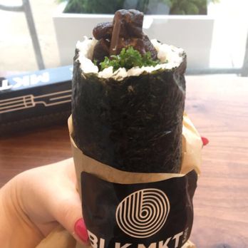Blk Mkt Eats - Holy shiitake burrito - Sushi Bars Near Me - Maplewood, Missouri