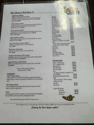 Menu photo 2 Bayou Kitchen 2 Portland, ME Menu photo 2 Bayou Kitchen 2 Portland, ME
