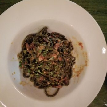 La Medusa - Squid ink spaghetti puttanesca - Sicilian Near Me - Seattle, Washington La Medusa - Squid ink spaghetti puttanesca - Sicilian Near Me - Seattle, Washington