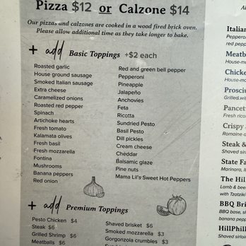 Hill and Holler - Menu - Pizza Near Me - Lewisburg, West Virginia Hill and Holler - Menu - Pizza Near Me - Lewisburg, West Virginia
