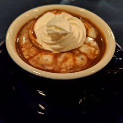 Gusto - Italian hot chocolate. Order the large. Thank me later!