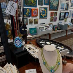Handmade jewelry, 2-D, and 3-D art gifts