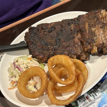 Dibble Creek Outpost - 1/2 Rack of Ribs. Delicious - Bars Near Me - Red Bluff, California