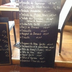 Les Terrasses Saint Germain - Les plats