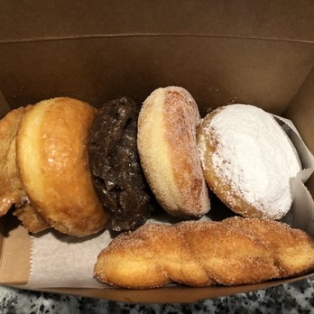 Sub-Base Sandwich Shoppe/Dandy Donuts - Half Dozen (Sour Cream, Honey Dip, Solid Chocolate, Sugar Raised, Lemon, Cinnamon Twist) - Sandwiches Near Me - Atlanta, Georgia