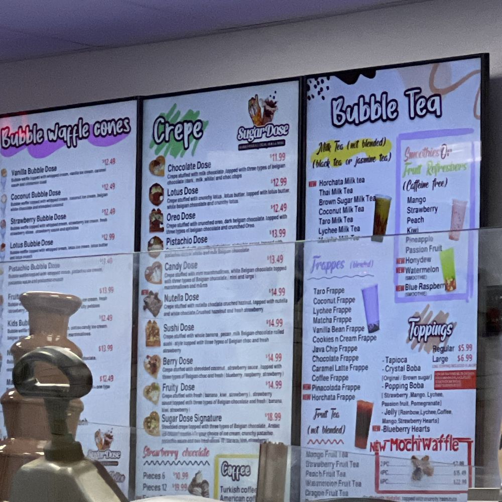 Not the best photo of the menu but Not the best photo of the menu but