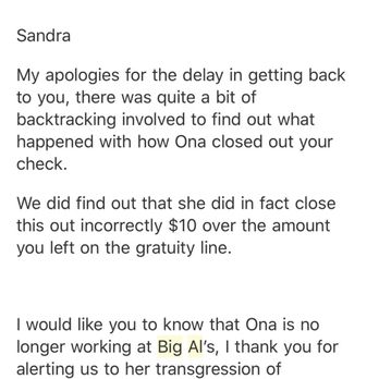 Big Al’s - General Manager, Jon, responding to my email to corporate in a timely and respectful way. - Bowling Near Me - Milpitas, California