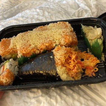 Soho Sushi - Dragon roll and F21. Spicy Crabmeat Roll - Sushi Bars Near Me - Grand Rapids, Michigan