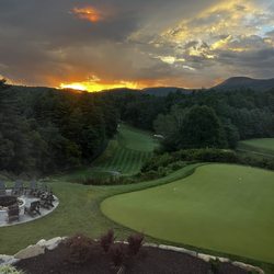 Burlingame Country Club - Sunset at Burlingame Country Club!