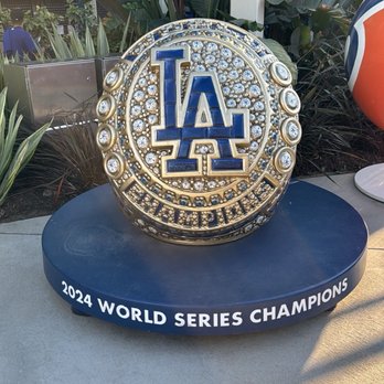 Dodger Stadium - Dodger championship ring - Stadiums & Arenas Near Me - Los Angeles, California