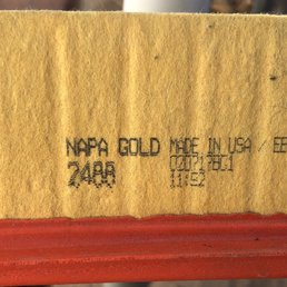 This is the air filter this store claims Napa never had. 2 Purchase three months earlier from this location. This is the air filter this store claims Napa never had. 2 Purchase three months earlier from this location.
