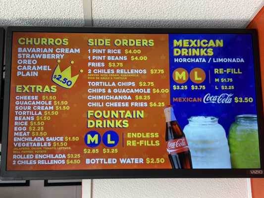 Menu photo 2 El Rigoberto's Santa Fe, NM