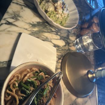 The Bungalow Kitchen - King Crab Pasta and Garlic Noodles - New American Near Me - Tiburon, California The Bungalow Kitchen - King Crab Pasta and Garlic Noodles - New American Near Me - Tiburon, California