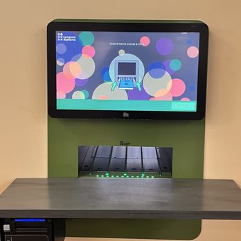 Burlingame Public Library - Return machine on a wall! 7/5/26 - Libraries Near Me - Burlingame, California
