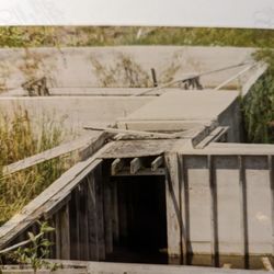 Branch Davidian Seventh-Day Adventist Assoc - What remained of the main house foundation.Basements are rare in Texas but they had one